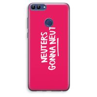 Neuters (roze): Huawei P Smart (2018) Transparant Hoesje
