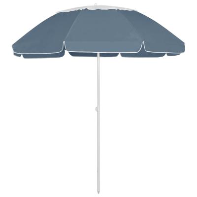 Strandparasol 300 cm blauw