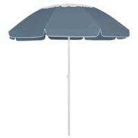 Strandparasol 300 cm blauw