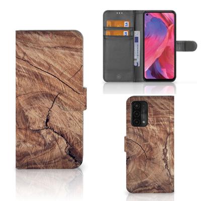 OPPO A54 5G | A74 5G | A93 5G | Book Style Case | Tree Trunk