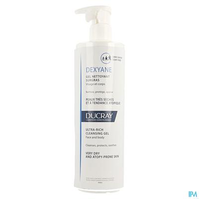 Ducray Dexyane Reinigende Gel Overvet 400ml