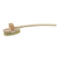 Houten badborstel/massageborstel/wellnessborstel 2-delig 43,5 cm