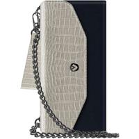 Valenta Clutch Croco Case Snap Universal Large Black
