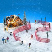 Kerstdorpminiatuur Apres-ski Lodge Set 15x43x27 cm - Lemax Kerstdorpminiatuur Apres-ski Lodge Set 15x43x27 cm - Lemax