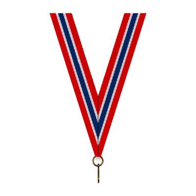 Sportprijzen Leiden Halslint - Rood Wit Blauw Rood