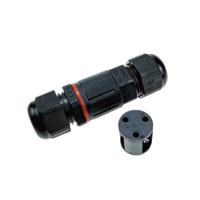 XYS20 IP68 waterdichte 3 pins rechte kabel connector