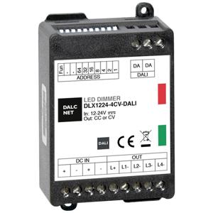 Dalcnet DLX1224-4CV-DALI Dimmer 4-kanaals DALCNET