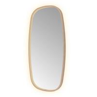Hotbath &More Mirrors Contour LED Badkamerspiegel - Figuur - 100 x 50 cm - Geborsteld Koper Pvd