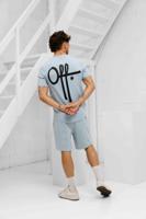 Off The Pitch Fullstop Slim Fit Zomerset Heren Lichtblauw - Maat XS - Kleur: Lichtblauw | Soccerfanshop