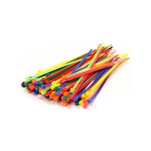 OEM 20048 tie-wrap kabelbinder 200mm Oranje (100 stuks)