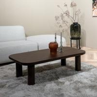 Livingfurn Salontafel 'Badou' Mangohout, 120 x 70cm