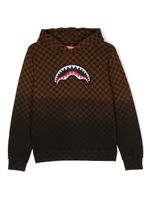 sprayground kid hoodie à broderies - Marron - thumbnail