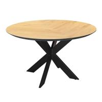 Eetkamertafel Rond Visgraat Eetkamertafel Rond Visgraat