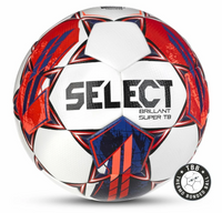 Select Voetbal Brillant Super TB V22 Wit rood - thumbnail