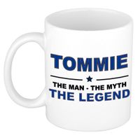 Tommie The man, The myth the legend cadeau koffie mok / thee beker 300 ml Tommie The man, The myth the legend cadeau koffie mok / thee beker 300 ml