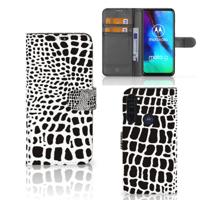 Motorola Moto G Pro | Telefoonhoesje | Met pasjeshouder | Slangenprint