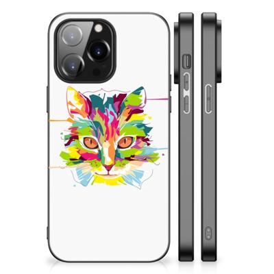iPhone 14 Pro Max Hoesje Cat Color