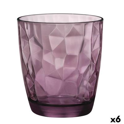 Glas Bormioli Rocco Diamond Paars Glas (390 ml) (6 Stuks)