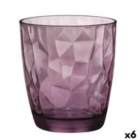 Glas Bormioli Rocco Diamond Paars Glas (390 ml) (6 Stuks)