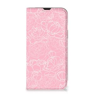 iPhone 14 Smart Cover White Flowers