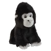 Pluche knuffel dieren Gorilla aap 18 cm - thumbnail