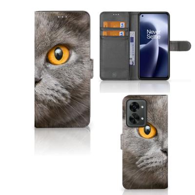 Telefoonhoesje | Met pasjeshouder | OnePlus Nord 2T Britse Korthaar