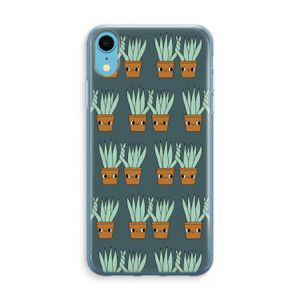 Sansevieria: iPhone XR Transparant Hoesje