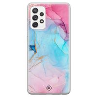 Samsung Galaxy A52s siliconen hoesje - Marble colorbomb