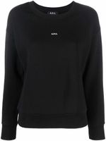 A.P.C. sweat Annie à col rond - Noir - thumbnail