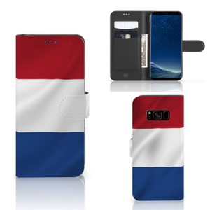 Samsung Galaxy S8 Bookstyle Case Nederlandse Vlag