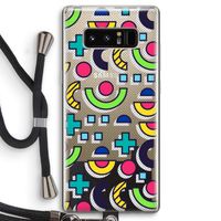 8-bit N°6: Samsung Galaxy Note 8 Transparant Hoesje met koord