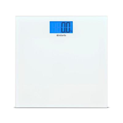 Brabantia Personenweegschaal - 30x25x30cm - digitaal - wit 483127
