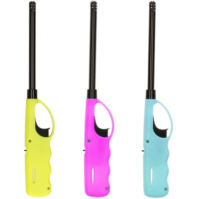 1x stuks gas/bbq/keuken aanstekers navulbaar 27 cm