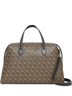 Burberry sac fourre-tout à imprimé monogrammé - Marron