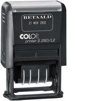 Colop tekststempel met datum Printer tekst: BETAALD Colop tekststempel met datum Printer tekst: BETAALD