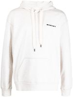 MARANT hoodie à logo brodé - Tons neutres