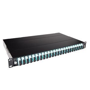 ACT Fiber panel 24 x duplex LC multimode OM3