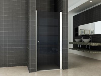Nisdeur Wiesbaden Between | 90x200 cm | Nano-coating | Rookglas | Chroom beslag