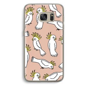 Papegaai: Samsung Galaxy S7 Transparant Hoesje