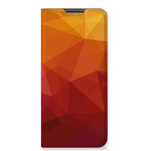 Stand Case voor OPPO A54 5G | A74 5G | A93 5G Polygon Red