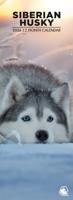 Siberian Husky Slimline Kalender 2026
