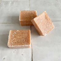 Amberblokje &apos;Fresh Cotton&apos; per stuk - 4 cm
