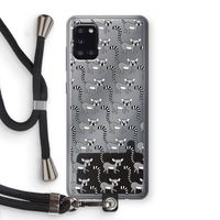 Makis: Samsung Galaxy A31 Transparant Hoesje met koord