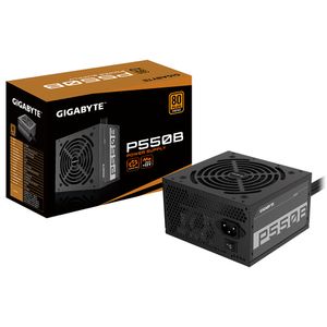 GIGABYTE P550B power supply unit 550 W 20+4 pin ATX ATX Zwart