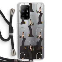 Pop Some Kim: Oppo A95 5G Transparant Hoesje met koord