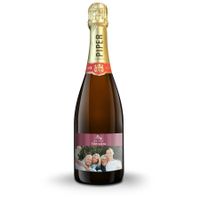 Champagne met bedrukt etiket - Piper Heidsieck Brut (750ml) - thumbnail