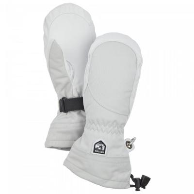 Hestra Heli Ski Want Dames Pale Grey / Offwhite 7