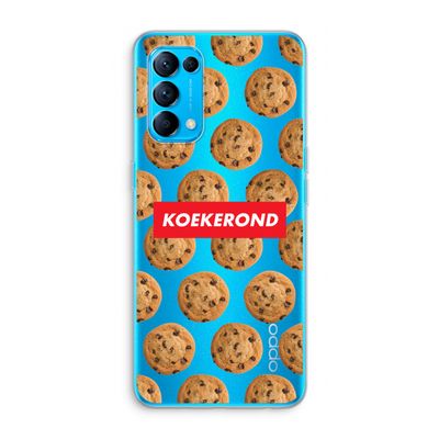 Koekerond: Oppo Find X3 Lite Transparant Hoesje