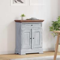 Opbergkast 63 x 30 x 79 cm Massief Mahoniehout