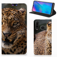 Huawei P30 Lite New Edition Hoesje maken Luipaard